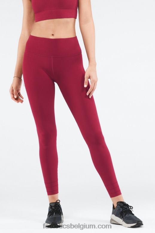 kers barstte vrouwen sculptknit hoog getailleerde legging op maat Fabletics LH20J1216