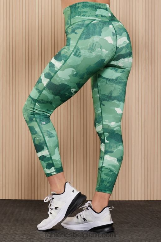 kersen mokka reptilia/canyon vrouwen define powerhold hoog getailleerde 7/8 legging 26 Fabletics LH20J674