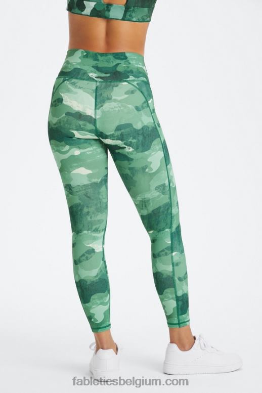 kersen mokka reptilia/canyon vrouwen define powerhold hoog getailleerde 7/8 legging 26 Fabletics LH20J674