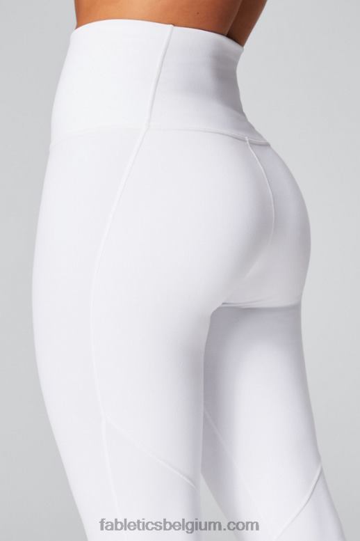 klassiek wit vrouwen define powerhold ultra hw 7/8 legging Fabletics LH20J1012
