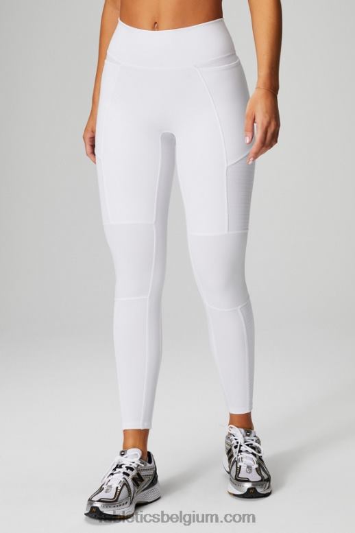 klassiek wit vrouwen motion365+ motorlegging met hoge taille Fabletics LH20J1029