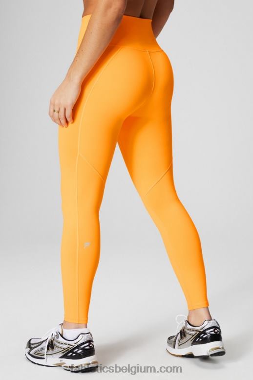 klassieke wit/ombre sport vrouwen define powerhold hoog getailleerde 7/8 legging 22 Fabletics LH20J655