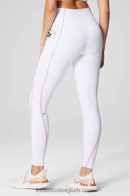 klassieke witte/heldere ballerina vrouwen oasis pureluxe legging met hoge taille 68 Fabletics LH20J901