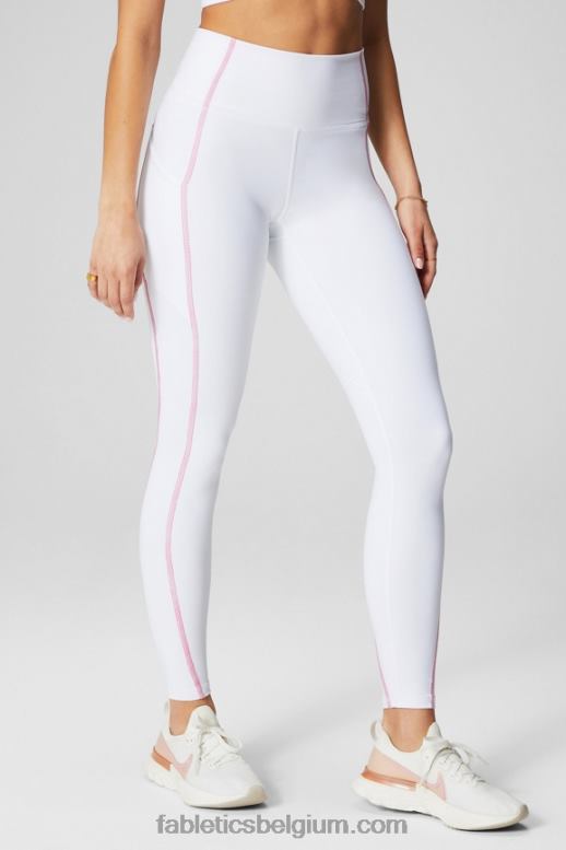 klassieke witte/heldere ballerina vrouwen oasis pureluxe legging met hoge taille 68 Fabletics LH20J901
