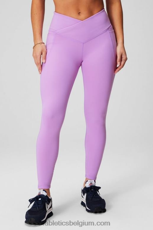 kristallen grot vrouwen oasis pureluxe hw gekruiste 7/8 legging Fabletics LH20J930