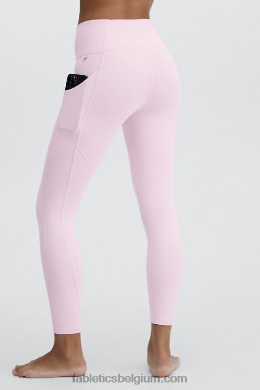 lavendel glans vrouwen oasis pureluxe hoog getailleerde 7/8 legging 55 Fabletics LH20J820