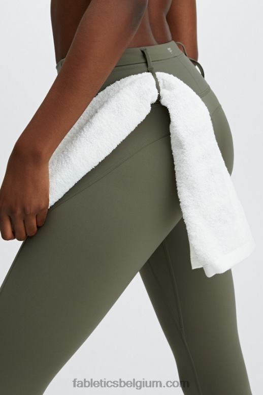 leisteen groen vrouwen motion365 utility 7/8 legging Fabletics LH20J1193