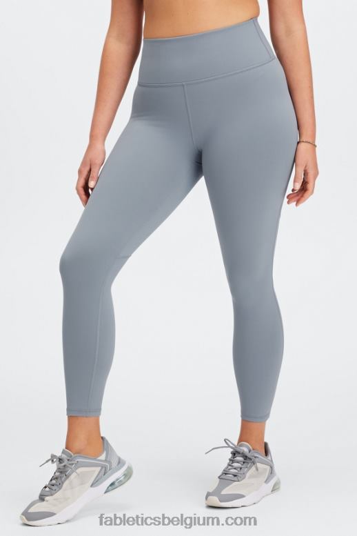 leisteenblauw/hemelweg/meyer vrouwen define powerhold hoog getailleerde 7/8 legging 28 Fabletics LH20J683