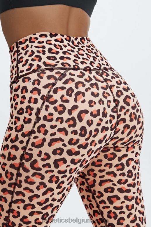 licht peer/helder wit vrouwen define powerhold hoog getailleerde 7/8 legging 30 Fabletics LH20J697