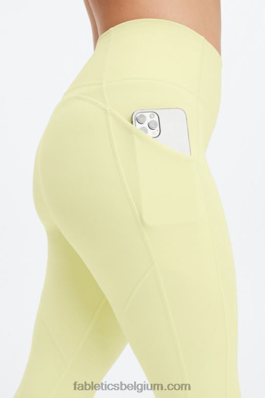 lichte peer vrouwen oasis pureluxe legging met hoge taille 69 Fabletics LH20J909