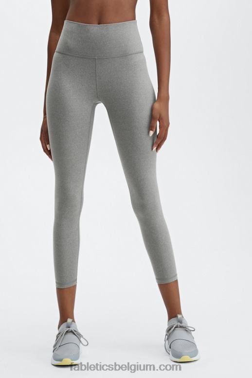 lieverd roze/wit vrouwen define powerhold hoog getailleerde 7/8 legging 23 Fabletics LH20J658