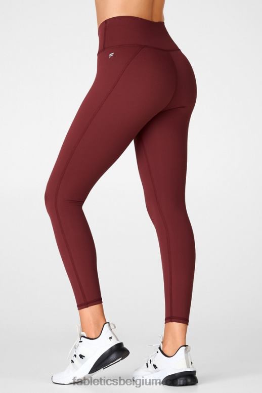logo van zilverreiger/wilgenschors vrouwen define powerhold hoog getailleerde 7/8 legging 36 Fabletics LH20J724
