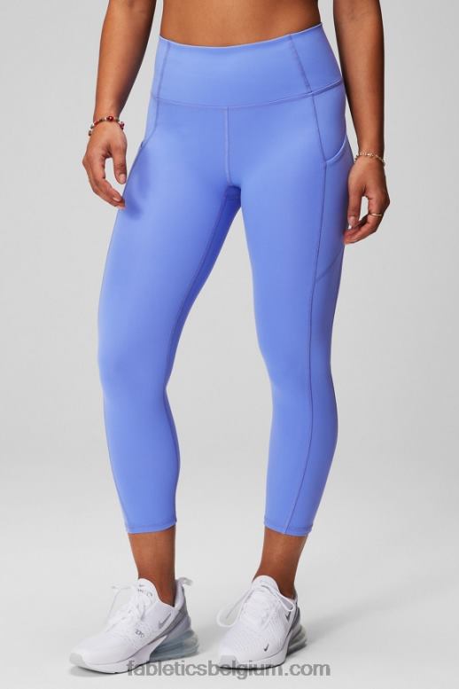 maagdenpalm stoot vrouwen oasis capri met hoge taille Fabletics LH20J958