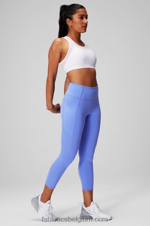 maagdenpalm stoot vrouwen oasis capri met hoge taille Fabletics LH20J958