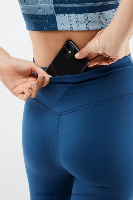 marine pioen vrouwen overal motion365 legging met hoge taille 85 Fabletics LH20J1256