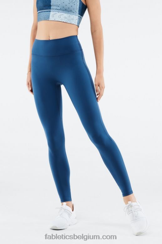 marine pioen vrouwen overal motion365 legging met hoge taille 85 Fabletics LH20J1256