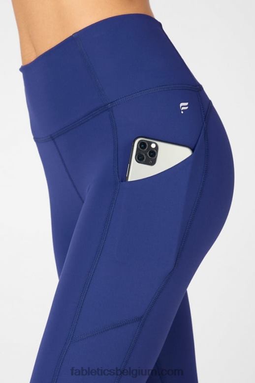 marine vrouwen oasis pureluxe legging met hoge taille 72 Fabletics LH20J921