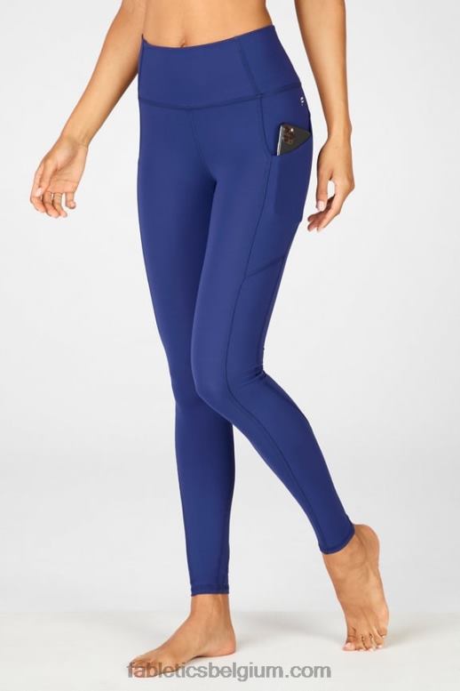 marine vrouwen oasis pureluxe legging met hoge taille 72 Fabletics LH20J921