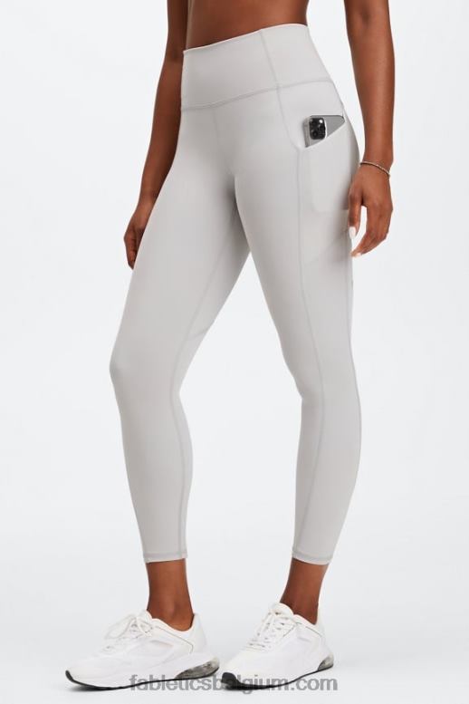 mineraal grijs vrouwen oasis pureluxe 7/8 legging met hoge taille 52 Fabletics LH20J805