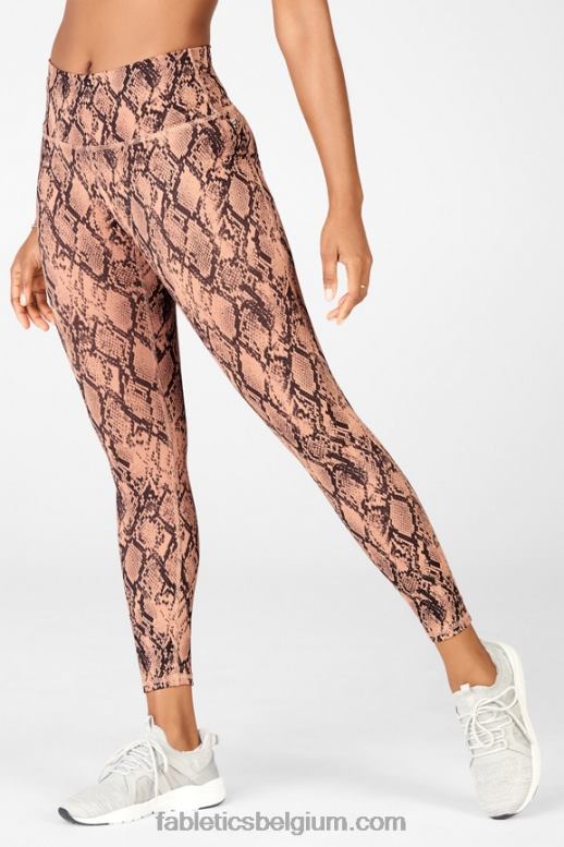 mistige baai/klassiek wit vrouwen define powerhold hoog getailleerde 7/8 legging 33 Fabletics LH20J710