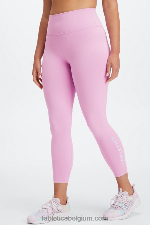 mistige lila vrouwen define powerhold hoog getailleerde 7/8 legging 27 Fabletics LH20J678