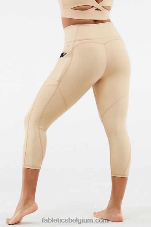 oeverhout vrouwen oasis pureluxe capri met hoge taille Fabletics LH20J965