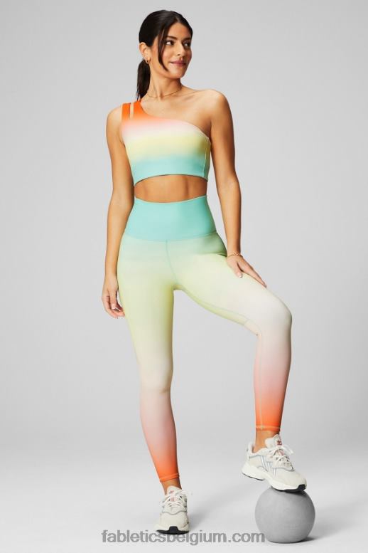 ombra de hele dag vrouwen pureluxe 7/8 legging met ultrahoge taille 64 Fabletics LH20J873