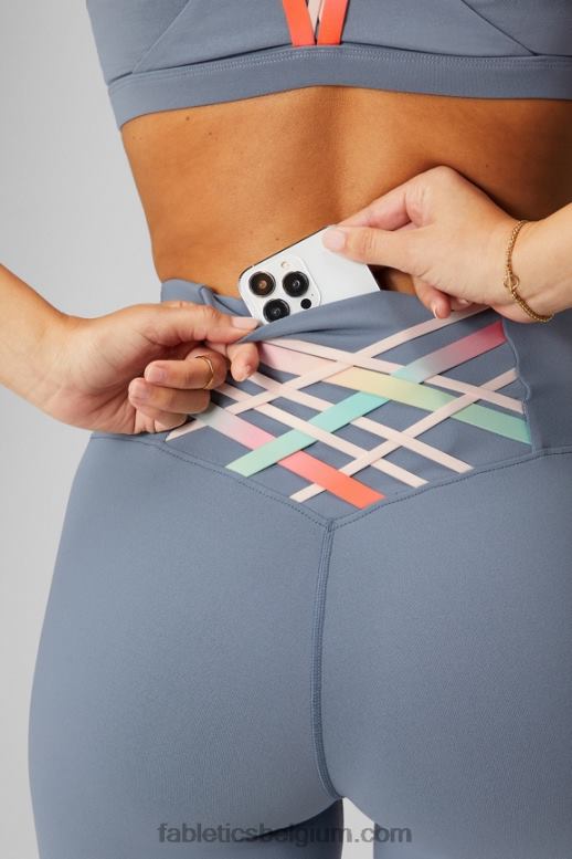 onweerswolk/ombre de hele dag vrouwen boost powerhold hoog getailleerde 7/8 legging 83 Fabletics LH20J1186