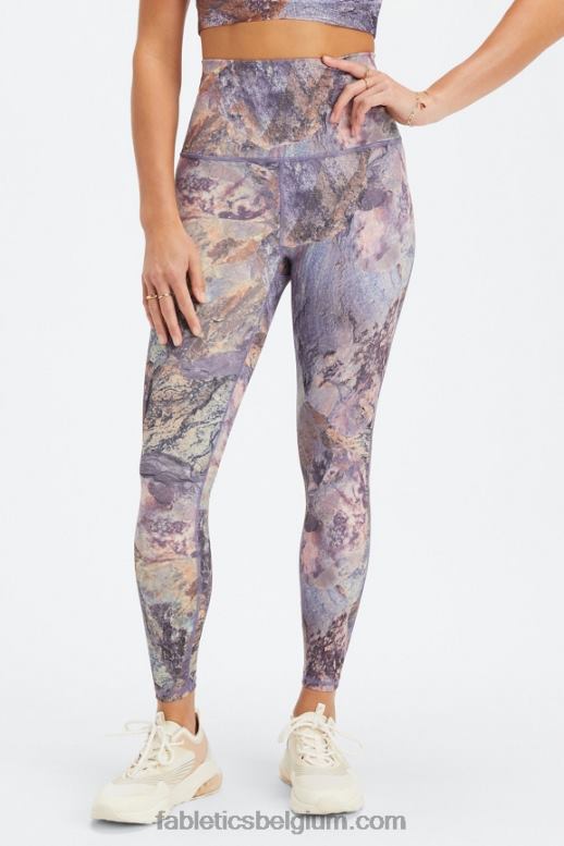 orchidee moonrock vrouwen define powerhold ultra hw 7/8 legging Fabletics LH20J1010
