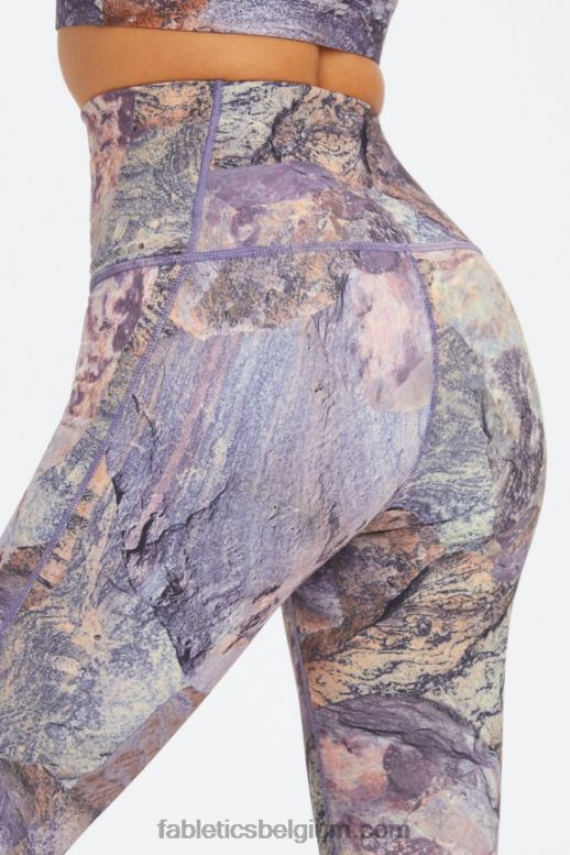 orchidee moonrock vrouwen define powerhold ultra hw 7/8 legging Fabletics LH20J1010