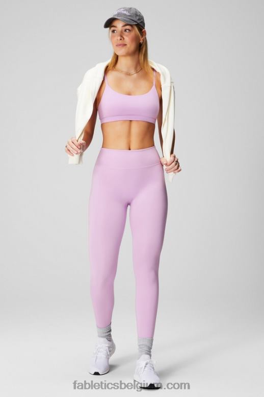 paarse kosmo vrouwen overal motion365+ legging met hoge taille Fabletics LH20J941