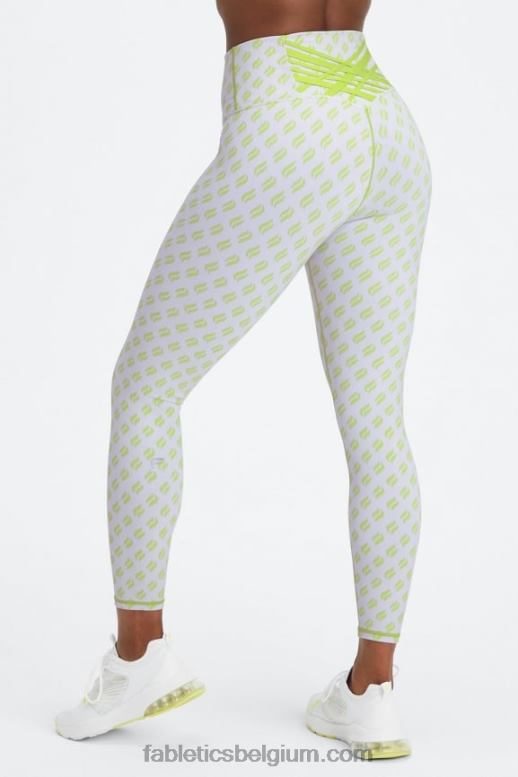 plakje limeade-logo vrouwen boost powerhold hoog getailleerde 7/8 legging 59 Fabletics LH20J847