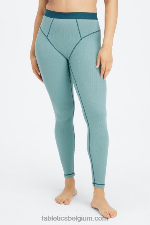 poolgolf/middernachtgolf vrouwen wafel legging Fabletics LH20J1082