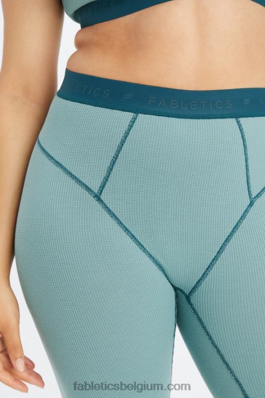 poolgolf/middernachtgolf vrouwen wafel legging Fabletics LH20J1082