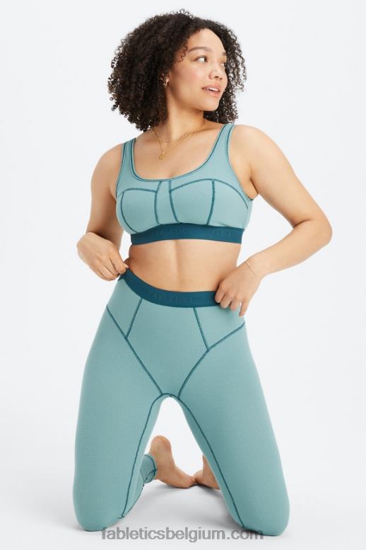 poolgolf/middernachtgolf vrouwen wafel legging Fabletics LH20J1082