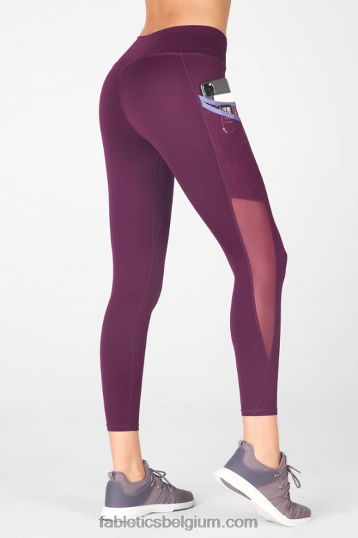 pruim perfect/violette vrouwen trinity motion365 halfhoge 7/8 legging Fabletics LH20J1042