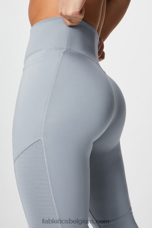 regenwolk vrouwen motion365+ motorlegging met hoge taille Fabletics LH20J1027