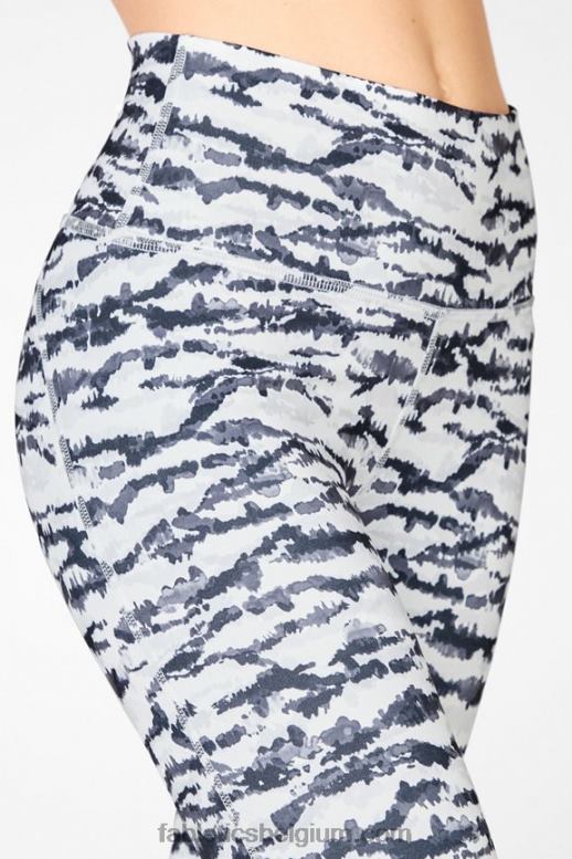 regenwolk/woestijnzon vrouwen define powerhold hoog getailleerde 7/8 legging 34 Fabletics LH20J714
