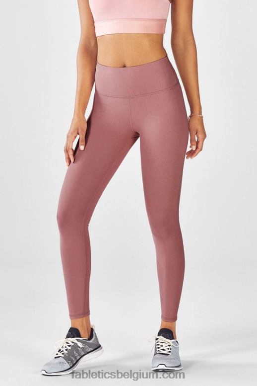 regenwolk/woestijnzon vrouwen define powerhold hoog getailleerde 7/8 legging 34 Fabletics LH20J715