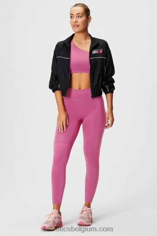 rode wangen vrouwen motion365+ motorlegging met hoge taille Fabletics LH20J1026