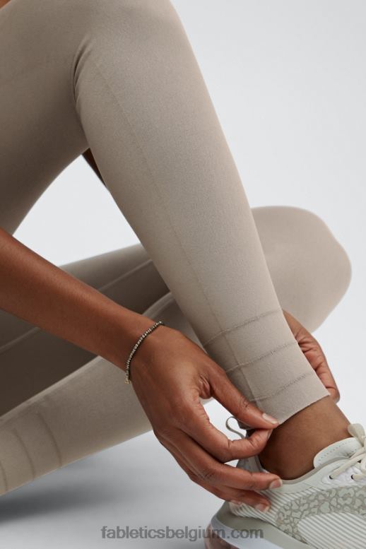 rook/opaal vrouwen sculptknit hoog getailleerde uitgesneden legging Fabletics LH20J1176