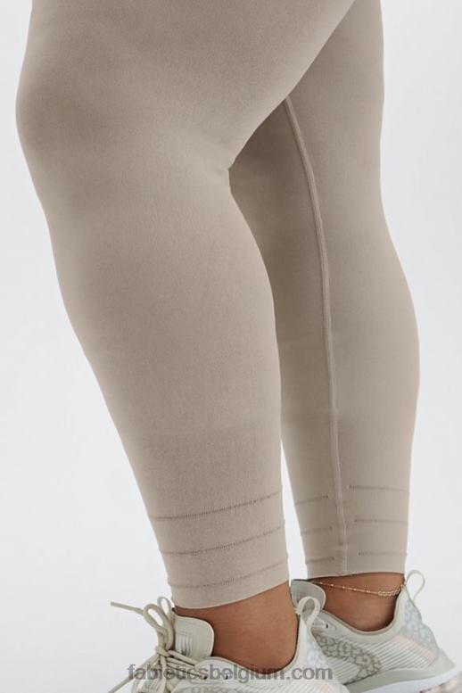 rook/opaal vrouwen sculptknit hoog getailleerde uitgesneden legging Fabletics LH20J1177
