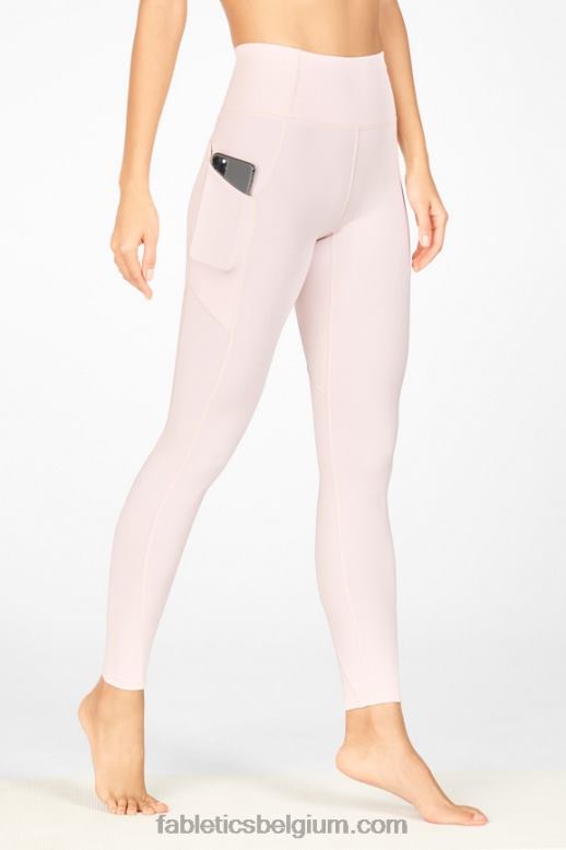 roze vorst vrouwen oasis pureluxe legging met hoge taille 71 Fabletics LH20J919