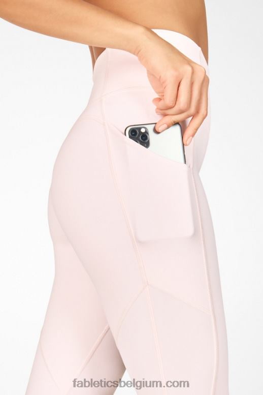 roze vorst vrouwen oasis pureluxe legging met hoge taille 71 Fabletics LH20J919