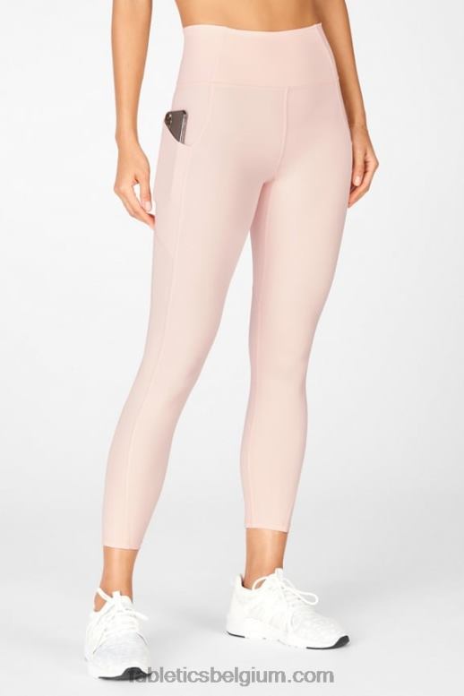 roze wolk vrouwen oasis pureluxe 7/8 legging met hoge taille 54 Fabletics LH20J815