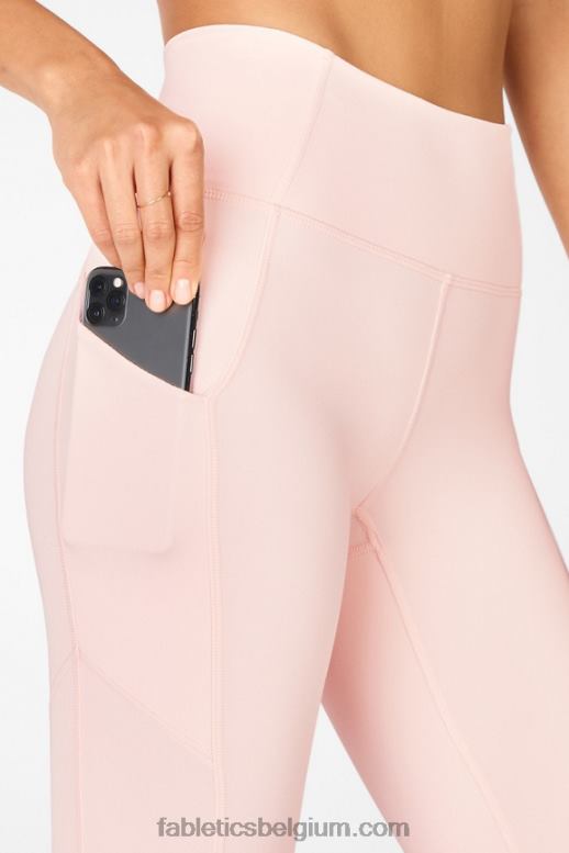 roze wolk vrouwen oasis pureluxe 7/8 legging met hoge taille 54 Fabletics LH20J815