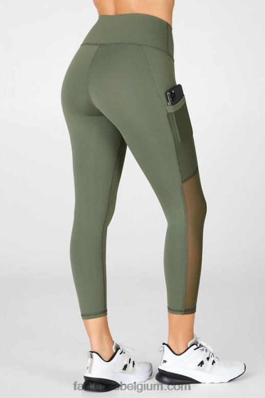 safari vrouwen powerhold capri met hoge taille voor onderweg 46 Fabletics LH20J776