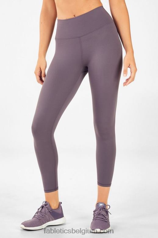 schaduw/blauw violet vrouwen boost powerhold hoog getailleerde 7/8 legging 63 Fabletics LH20J865