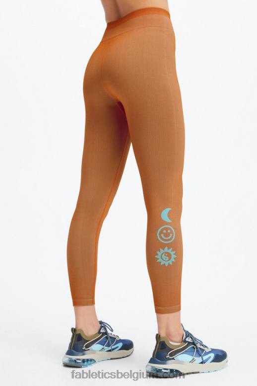 sequoia vrouwen naadloze ultra hw expressie 7/8 legging Fabletics LH20J1167