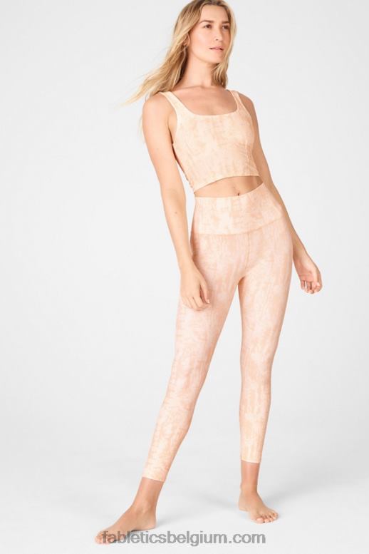 shibori-streep vrouwen pureluxe 7/8 legging met ultrahoge taille 67 Fabletics LH20J890